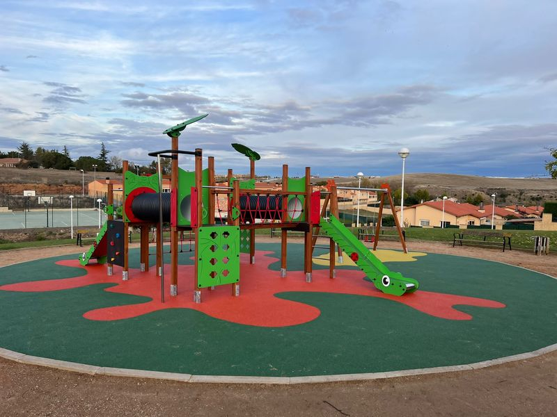 Nuevo parque en la urbanización Las Fuentes de Aldeatejada