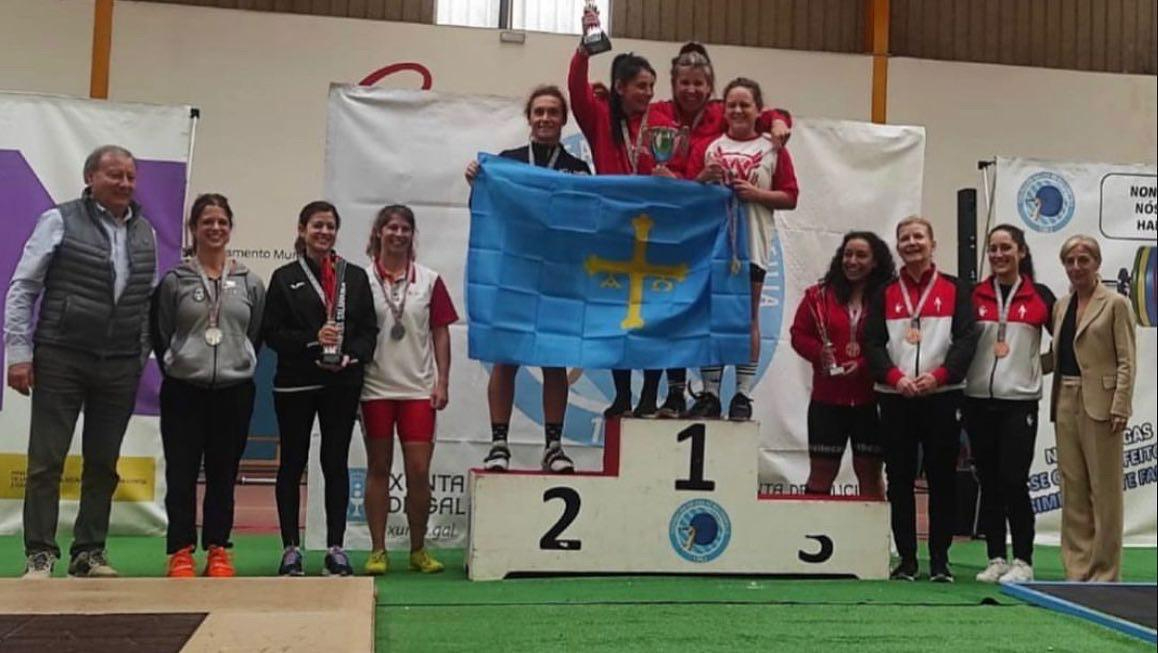 Grandes resultados para la halterofilia máster salmantina con cinco récords de España y una plata