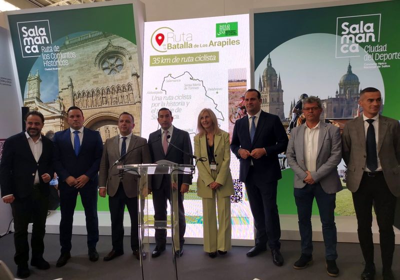 Salamanca promociona en INTUR la nueva ruta de la Batalla de los Arapiles