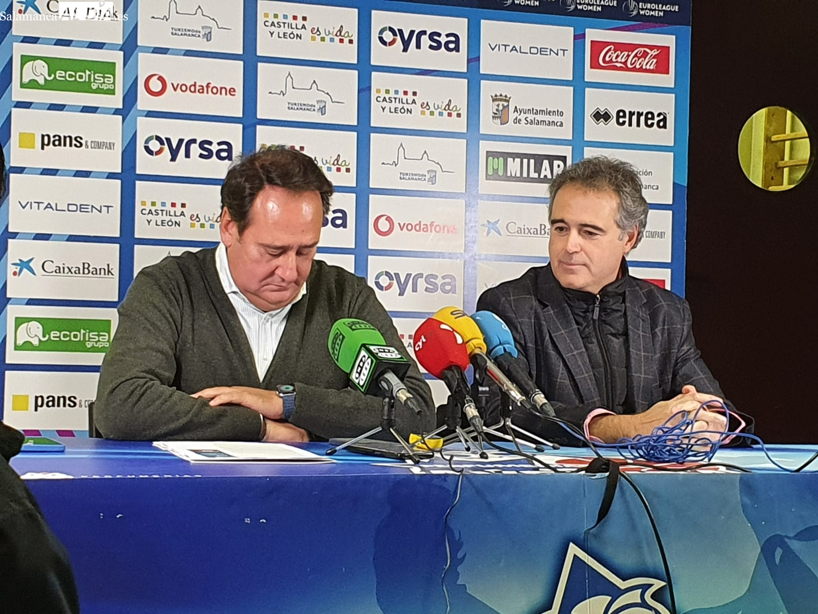 Recio y Méndez: Es más problemático que mi familia y yo perdamos la ilusión. Me cuesta venir a algunos partidos del Avenida y antes no