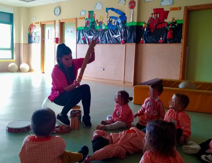 Programa de musicoterapia en la Escuela Municipal Infantil