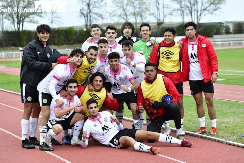 El filial del Salamanca UDS vuelve a ganar siete jornadas después con su goleada al Villa de Simancas (4-0)