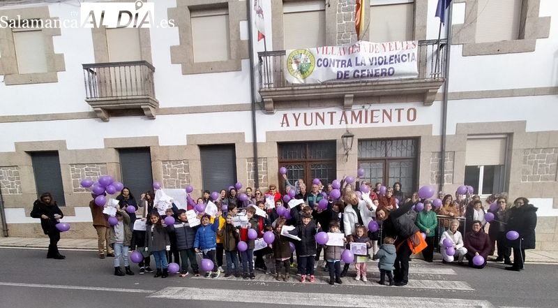 Villavieja de Yeltes dice ‘No’ a la violencia de género