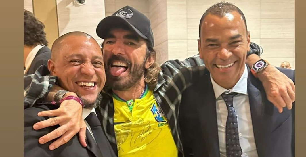 El salmantino que disfruta con dos leyendas de Brasil en el Mundial de Qatar