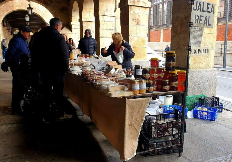Las turroneras de La Alberca ya están en la Plaza Mayor