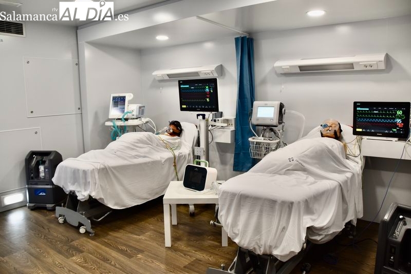 Montan en los Bandos una UCRI, la unidad que ha salvado vidas durante la pandemia