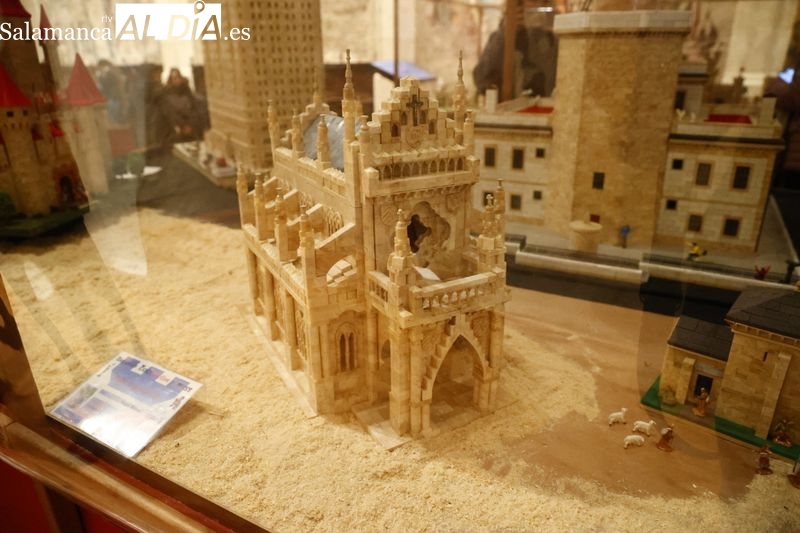 Llega a Salamanca la exposición de monumentos realizados con piezas de Exin Castillos