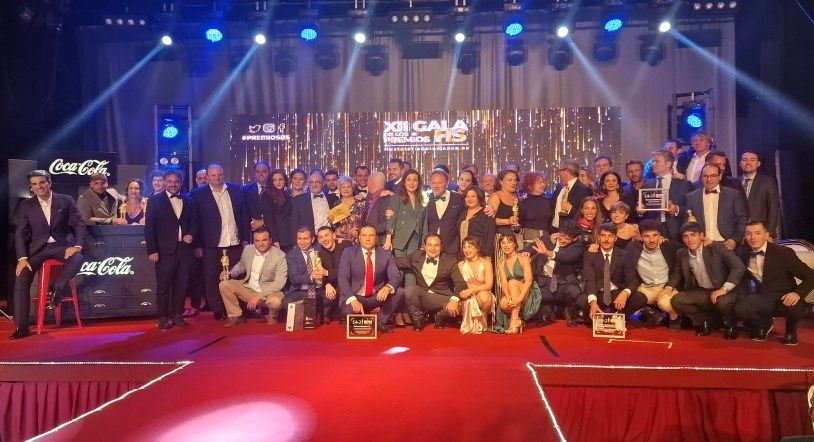 Los premiados en la gala de HosteleríaSalamanca.es 2022