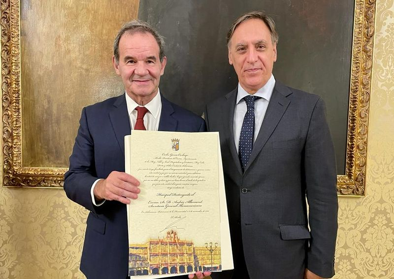 Andrés Allamand, nuevo Huésped Distinguido de Salamanca