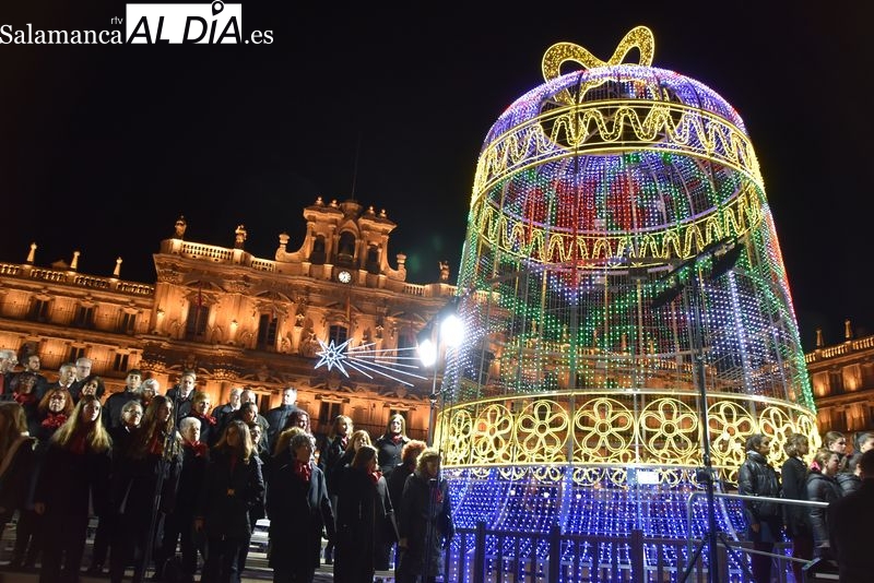 Salamanca encenderá la iluminación navideña este jueves con un acto en la Plaza Mayor