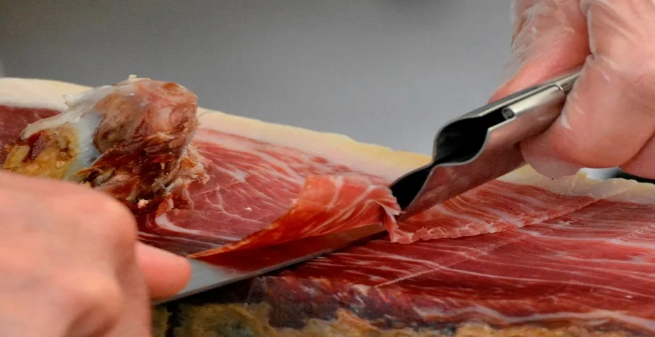 El jamón de Guijuelo que será reconocido este jueves en los Premios Alimentos de España