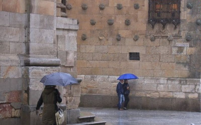 Salamanca, en aviso amarillo por lluvias este martes 