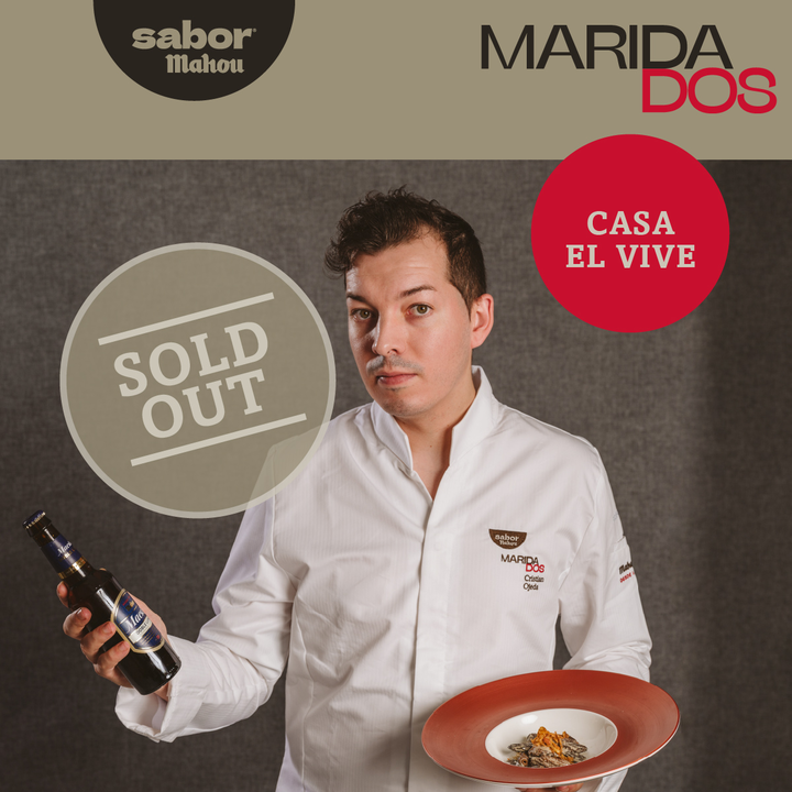 Casa El Vive cuelga el cartel de todo vendido en la propuesta Sabor Mahou MaridaDos