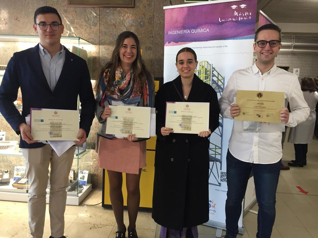 Cuatro antiguos alumnos de Maristas brillan en la Universidad de Salamanca
