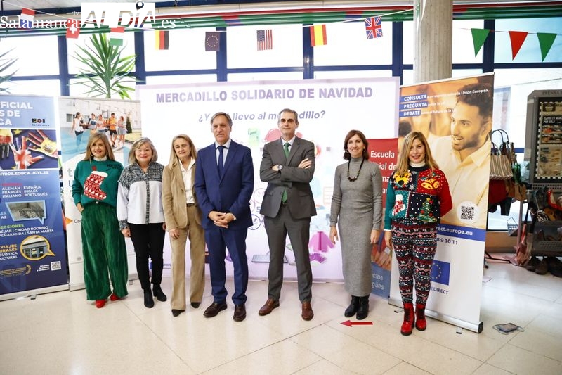 Mercadillo Solidario para ayudar a la Asociación de Ucranianos de Salamanca y a Cáritas