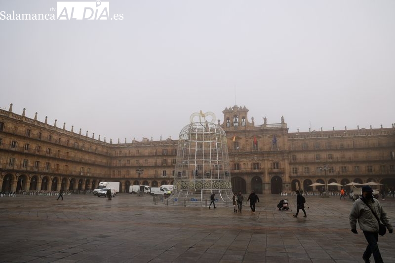 Salamanca se esconde entre la niebla