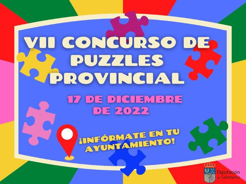 15 localidades competirán simultáneamente en el VII Concurso de Puzzles Provincial