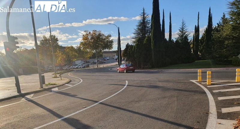 Un coche circula en dirección contraria durante varios segundos en Salamanca