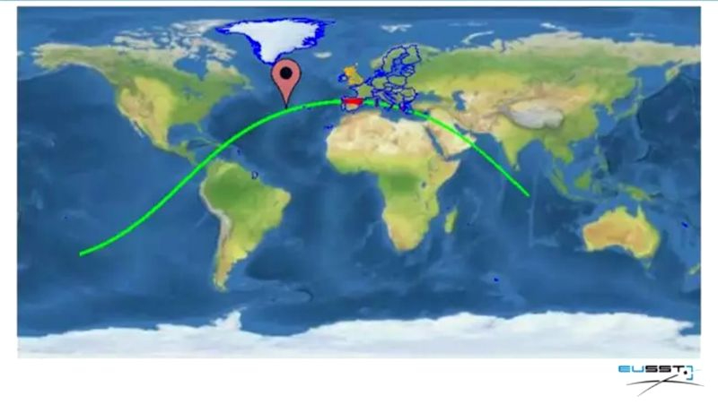 El cohete chino que provocó restricciones del tráfico aéreo en Castilla y León cae en el Pacífico Sur