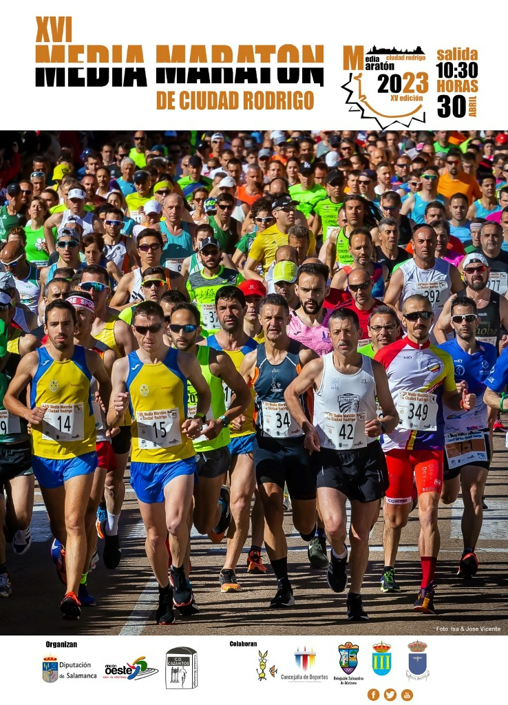 Desvelado el cartel promocional de la Media Maratón 2023, que se disputará el 30 de abril