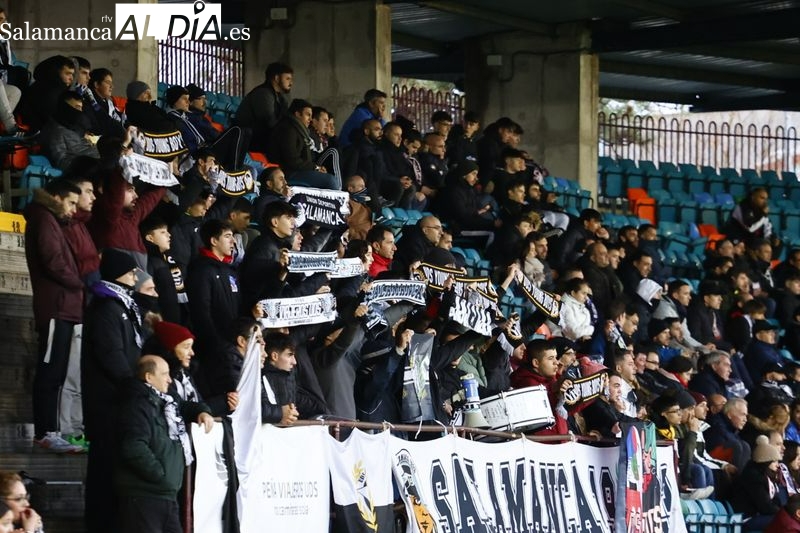 La afición del Salamanca UDS se despide de su equipo hasta 2023
