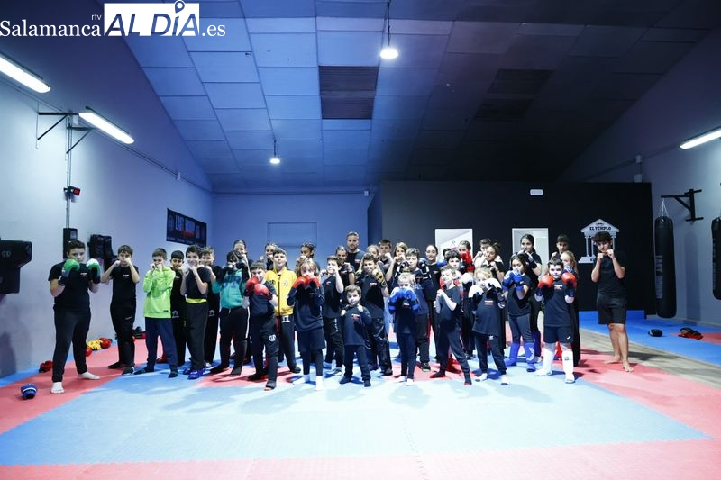 El Templo del Kickboxing, el lugar de moda del deporte de contacto salmantino