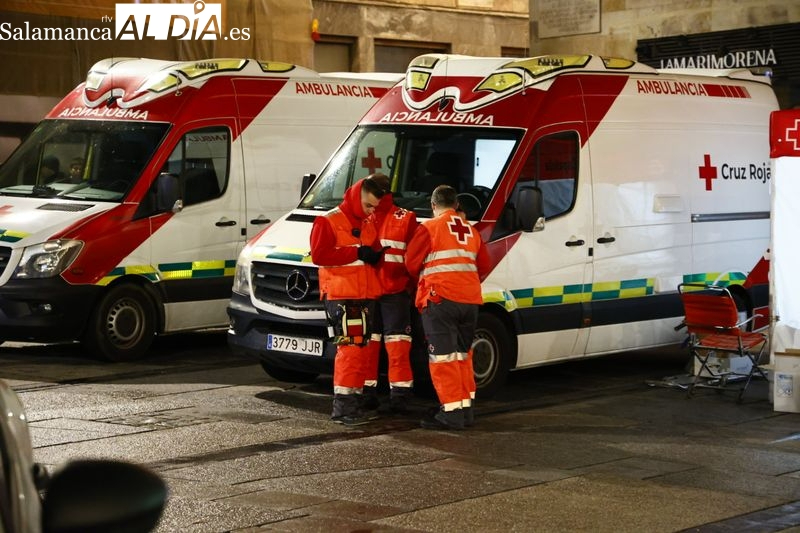 Más de 15 intervenciones de Cruz Roja en la Nochevieja Universitaria, la mayoría por intoxicaciones etílicas