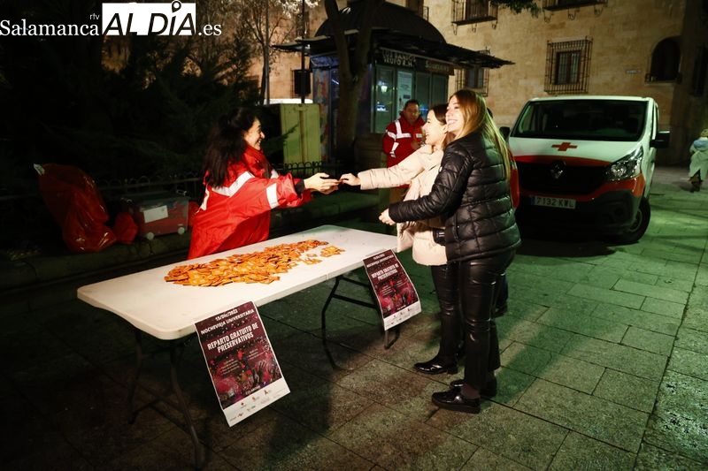 Preservativos gratuitos para la Nochevieja Universitaria