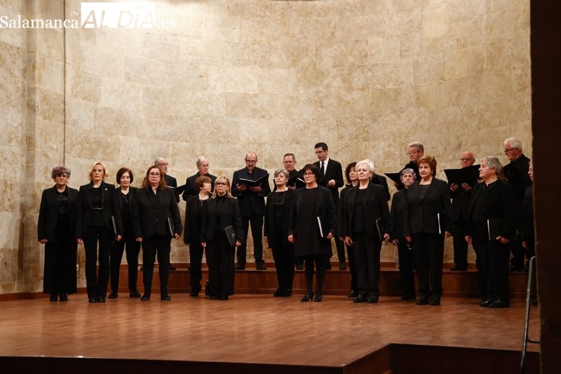 Concierto de la Coral Salmantina en el Auditorio San Blas