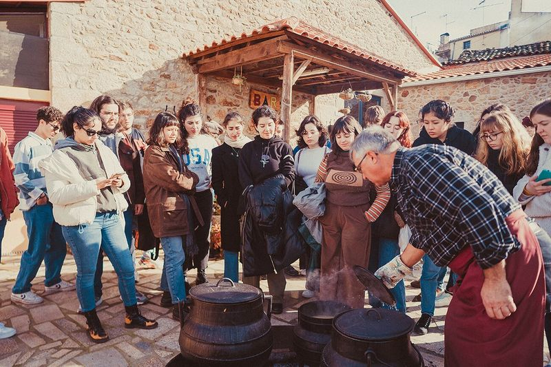 La Cova da Beira y la Raya portuguesa reciben alumnos en prácticas de la USAL