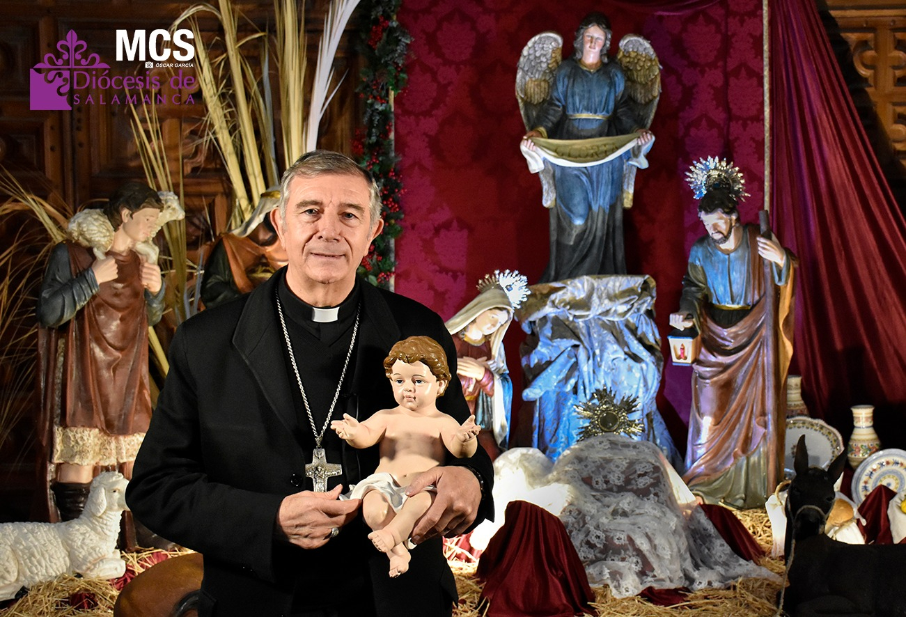 El obispo felicita la Navidad a la comunidad diocesana