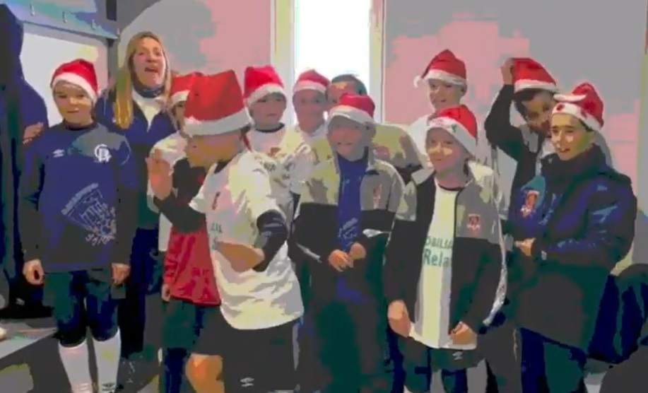 El Alevín B del Ciudad Rodrigo felicita la Navidad con un vídeo