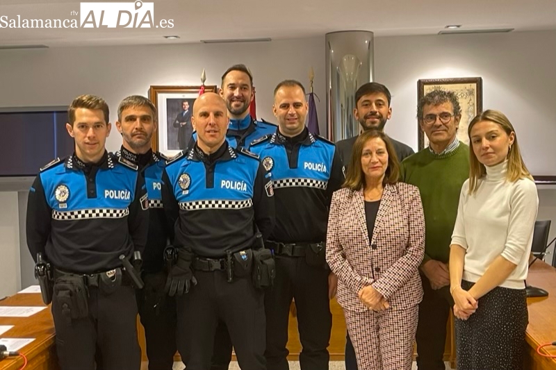 Los cuatro nuevos agentes de la Policía Local toman posesión de cargo