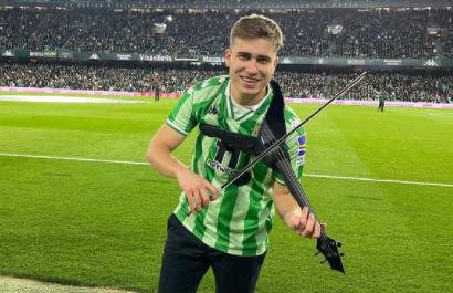 El ‘violinista del Betis’, Alejandro Ortega, animará la Gala del Deporte del viernes