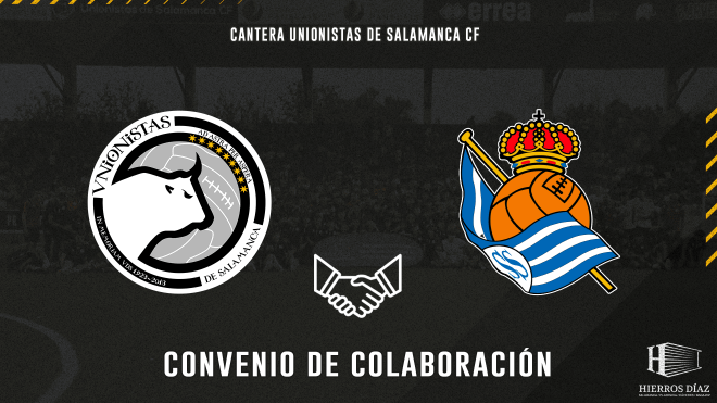 Unionistas firma un convenio de colaboración con un club histórico como la Real Sociedad