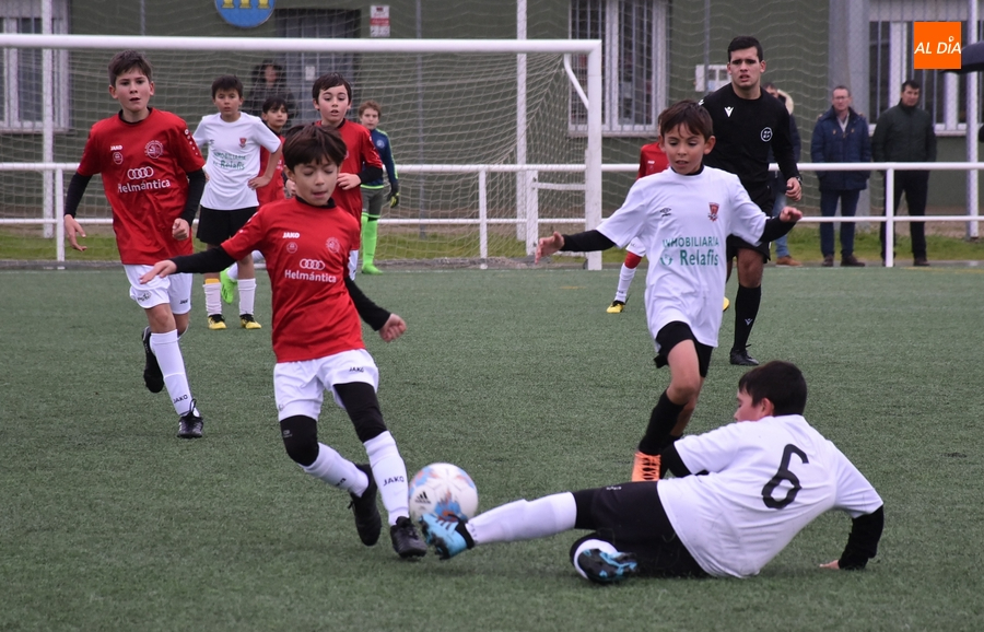 #M | 11 DIC | Una genialidad decanta el igualado duelo alevín entre el Ciudad Rodrigo B y el Hergar E