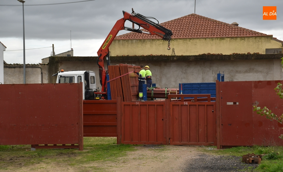 Arranca el montaje de la infraestructura callejera necesaria para el Carnaval