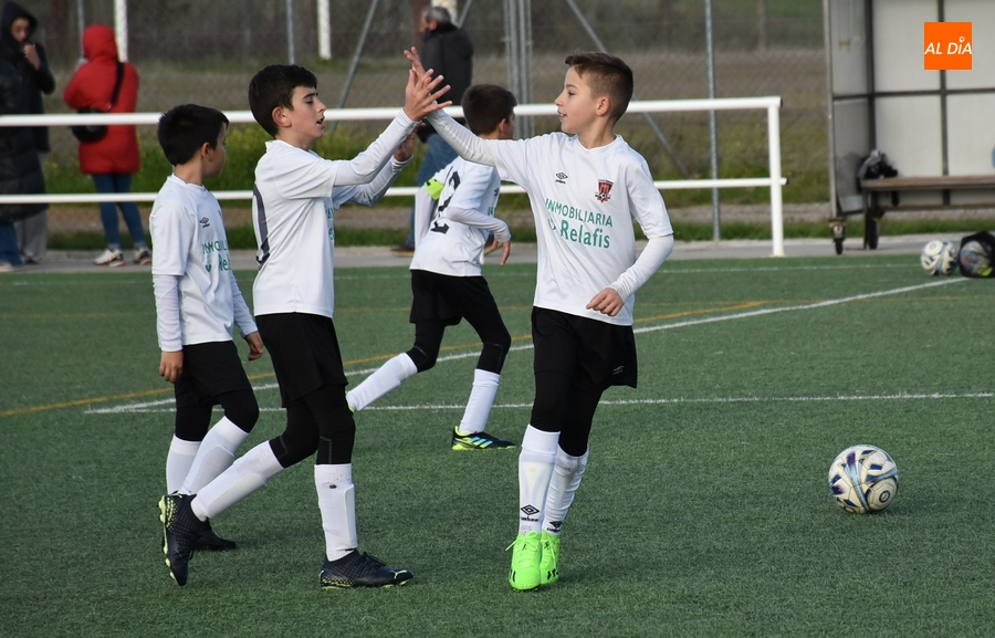 Festín de goles del Benjamín A del Ciudad Rodrigo para cerrar el 2022