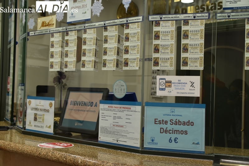 Los décimos que menos se venden en Salamanca