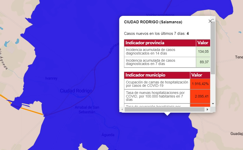 Cuatro localidades de la comarca marcan nuevos positivos desde el viernes