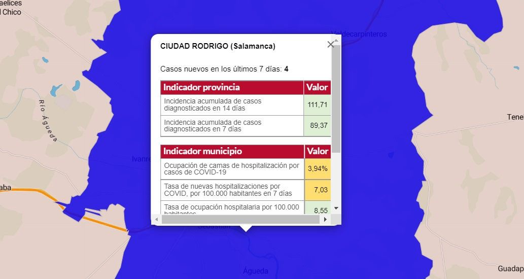 Situación de estabilidad con Ituero y Monsagro sumando nuevos casos