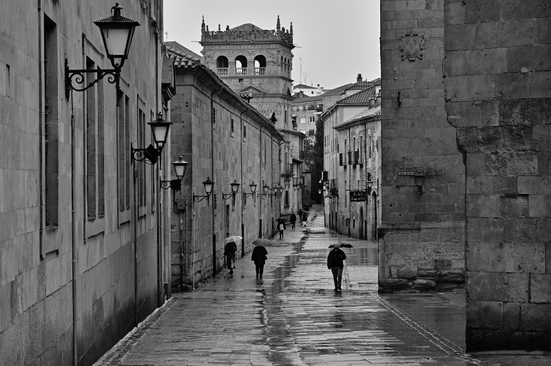 En compañía de la lluvia