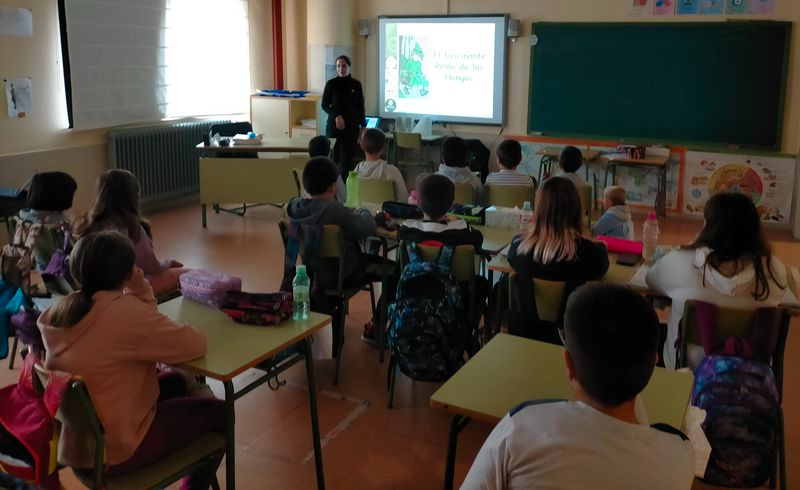 Más de 400 escolares salmantinos descubren el encanto de la micología