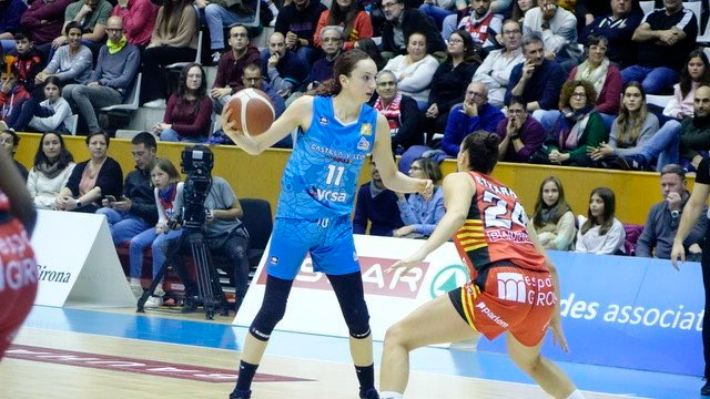 El Perfumerías Avenida se queda a un paso de ganar al Uni Girona en Fontajau (76-72)