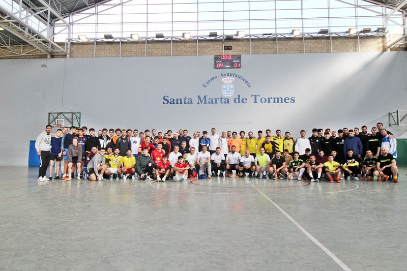 Récord de participación en el torneo más solidario de la Navidad 