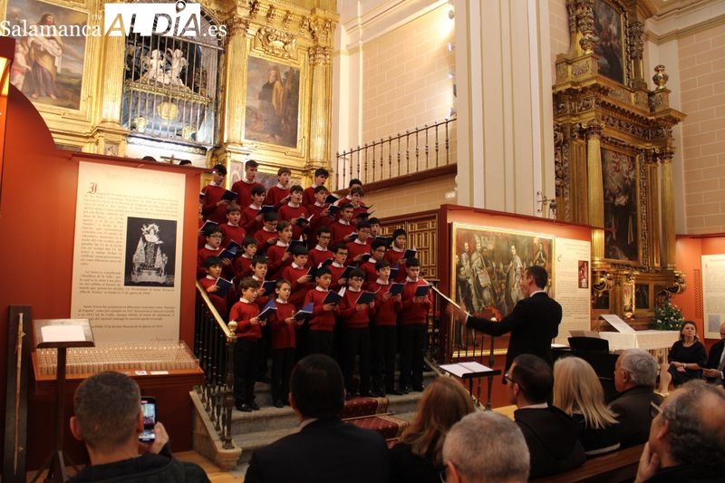 La Escolanía del Real Monasterio del Escorial actúa en la iglesia de la Anunciación