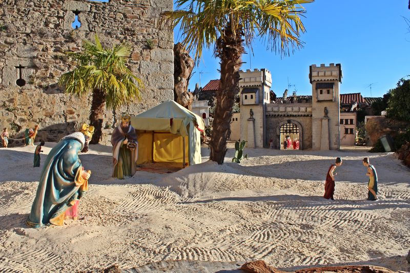 El espectador es un personaje más en el Belén Natural de Sabugal