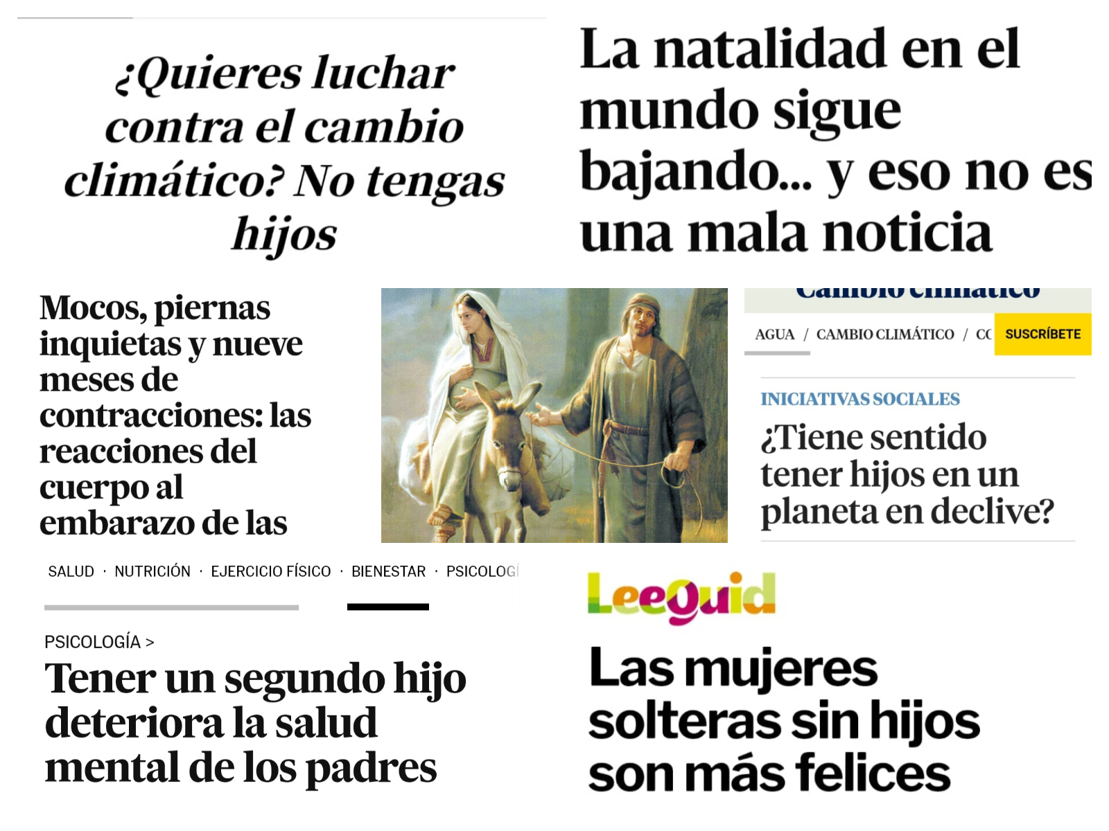 ¡Feliz natalidad!, ¿o no?