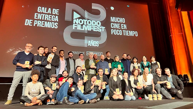 Javier Herrero Gutiérrez, profesor de la USAL, gana un premio en el Notodofilmfest