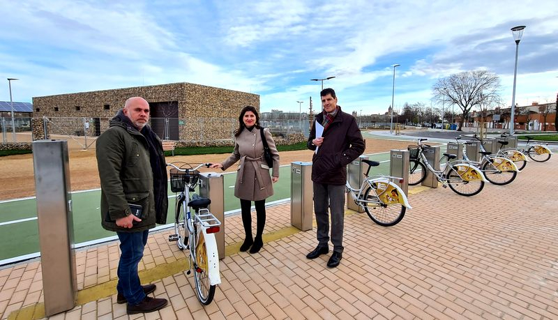 Las cinco nuevas bases para las bicicletas de alquiler en Salamanca